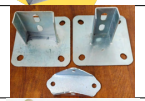 Base Plate 150x150 - 41x41mm 644g (+-20g)